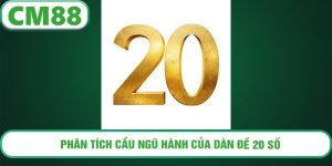 Phân tích cầu ngũ hành của dàn đề 20 số
